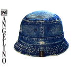 Angelino Denim Blue Bucket Hat